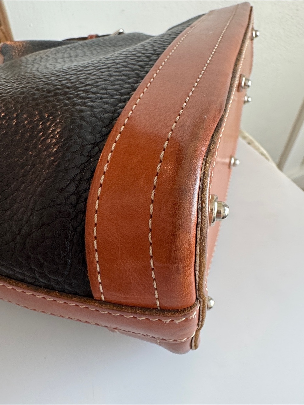 Dooney & Bourke All Weather Leather Hobo Shoulder Bag R151Q - Picture 8 of 11
